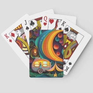 Jeu De Cartes Camping 3D