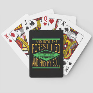 Jeu De Cartes Camping - Dans La Forêt Je Vais Camping Drôle