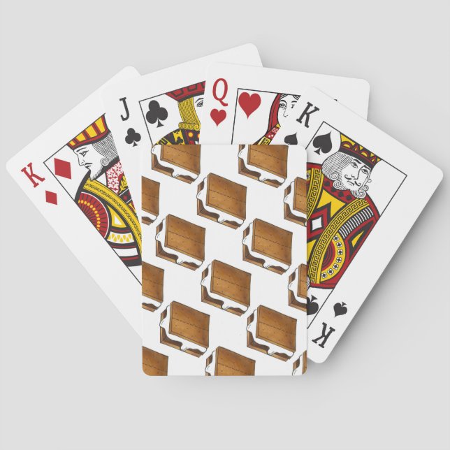 Jeu De Cartes Camping d'été Feu de camp Smore Smores Cartes (dos)