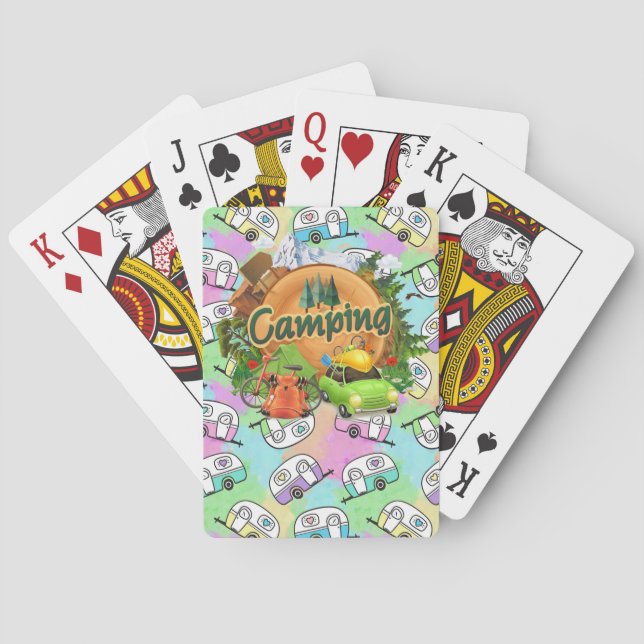 Jeu De Cartes Camping en VR  (dos)