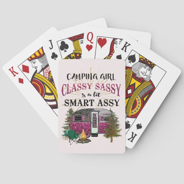 Jeu De Cartes Camping Girl Classy & Sassy (dos)