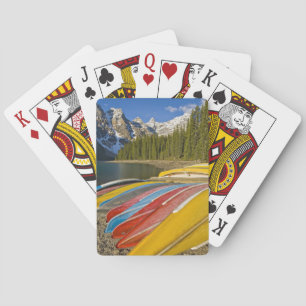 Jeu De Cartes Canada, Alberta, parc national Banff, Moraine