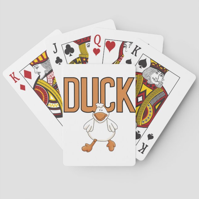 Jeu De Cartes Canard (dos)