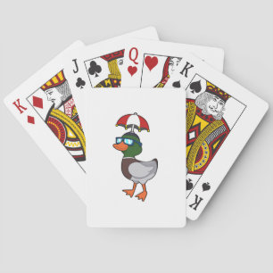 Jeu De Cartes Canard à la pluie avec Umbrella.PNG