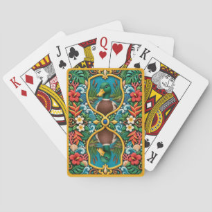 Jeu De Cartes Canard, Art en argile de marais d'eau douce