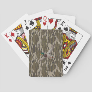 Jeu De Cartes Canard colvert Bas atterrit Camo Saison de chasse