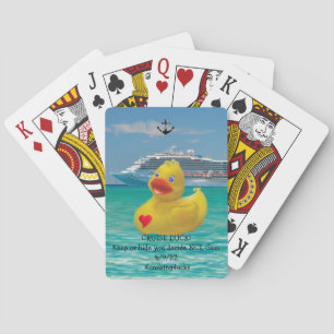 Jeu De Cartes Canard de croisière personnalisable