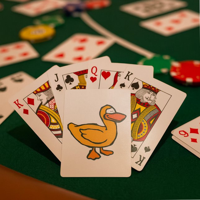 Jeu De Cartes Canard Jaune (Créateur téléchargé)