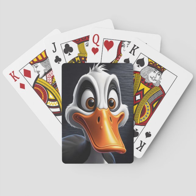 Jeu De Cartes Canard mignon. (dos)