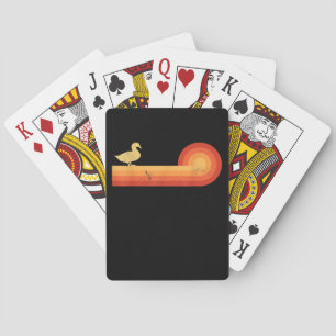 Jeu De Cartes canard style 60s les années 70 cadeaux agricoles h