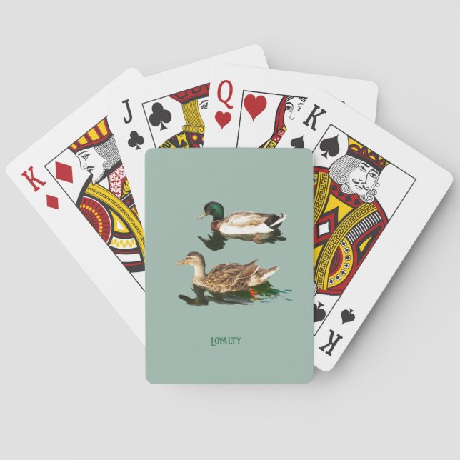 Jeu De Cartes Canards colverts (dos)
