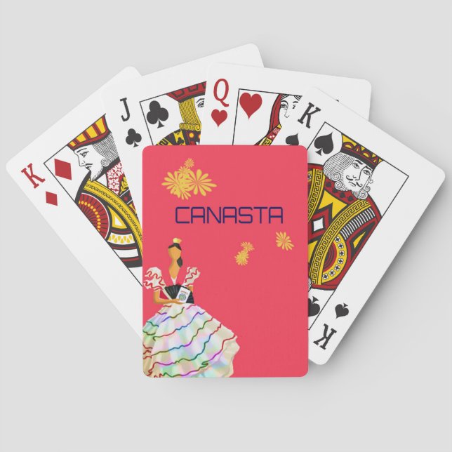 Jeu De Cartes Canasta jouer aux cartes (dos)