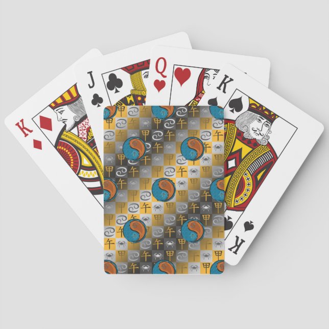Jeu De Cartes Cancer & Cheval de Bois (dos)