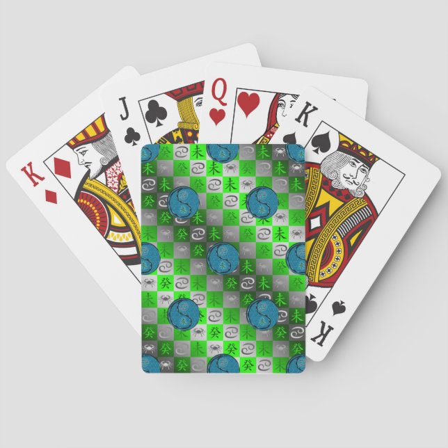 Jeu De Cartes Cancer & Chèvre d'eau (dos)