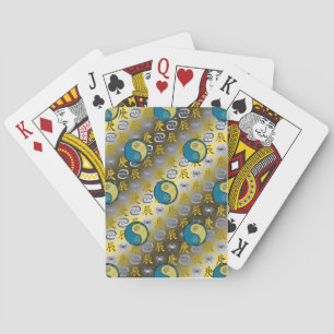 Jeu De Cartes Cancer & Dragon de Métal