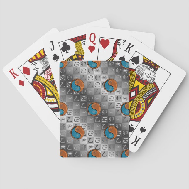 Jeu De Cartes Cancer & Lapin de Bois (dos)