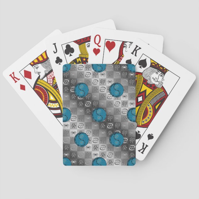 Jeu De Cartes Cancer & Lapin d'eau (dos)