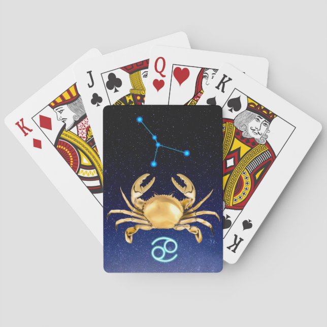 JEU DE CARTES CANCER LE CRABE (dos)