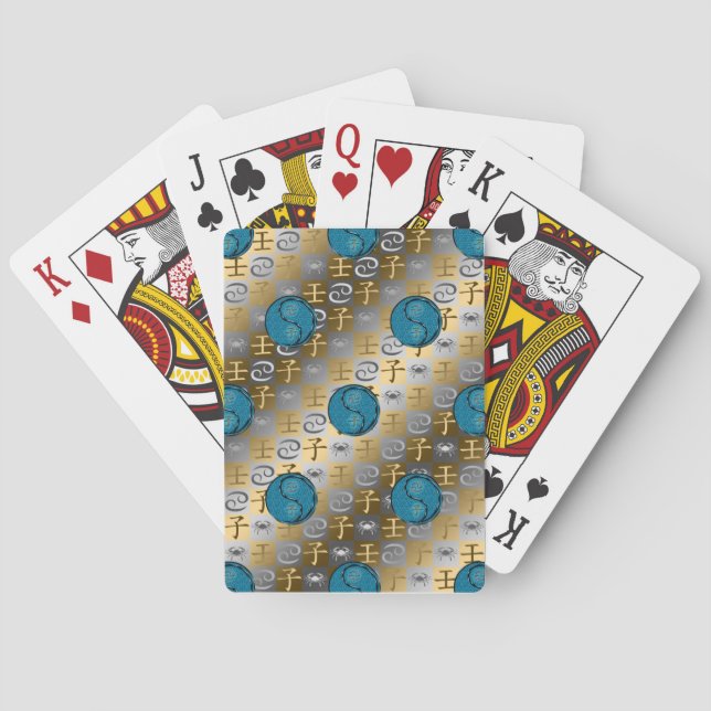 Jeu De Cartes Cancer & Rat d'eau (dos)
