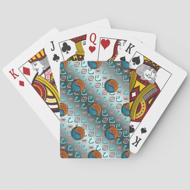 Jeu De Cartes Cancer & Serpent de Bois (dos)