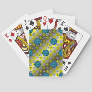 Jeu De Cartes Cancer & Singe d'eau