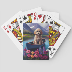 Jeu De Cartes Caniche sur une pagaie : Une aventure pittoresque
