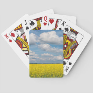 Jeu De Cartes Canola Field & Nuages