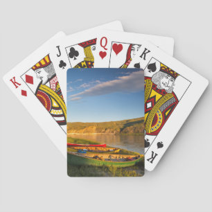 Jeu De Cartes Canotage le long des falaises blanches du Missouri