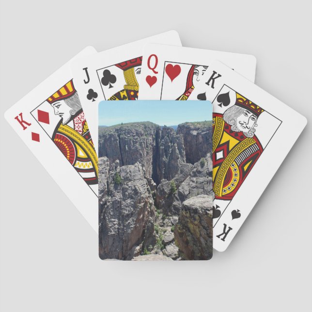Jeu De Cartes Canyon noir de la Gunnison (dos)