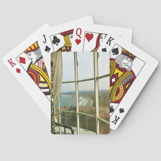 Jeu De Cartes Cape Blanco Lighthouse, Oregon Coast (dos)