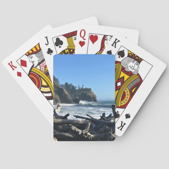 Jeu De Cartes Cape Disappointment Lighthouse, Washington (dos)