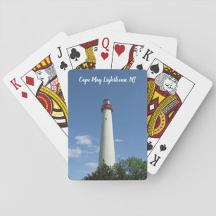 Jeu De Cartes Cape May Lighthouse NJ East Coast