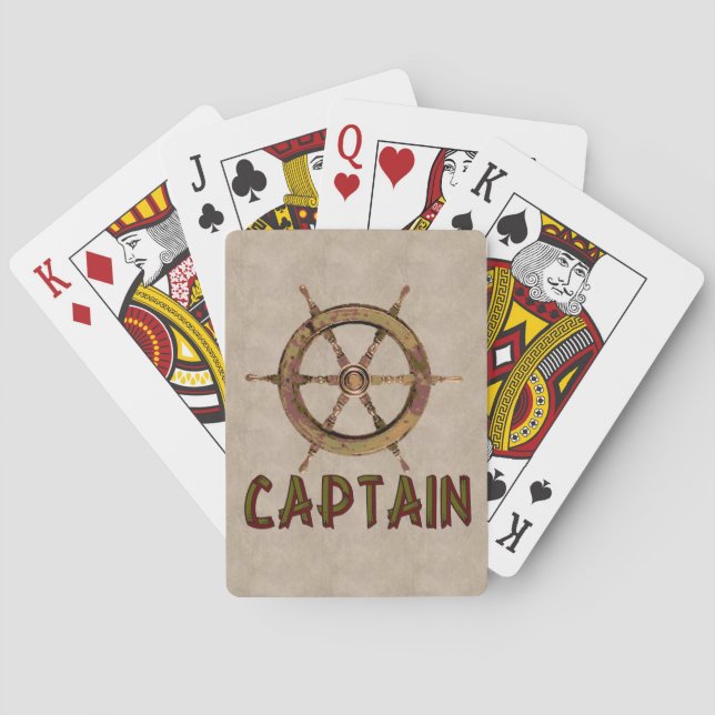 Jeu De Cartes Capitaine (dos)