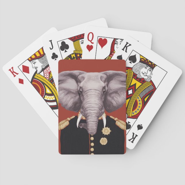 Jeu De Cartes Capitaine Elephant (dos)