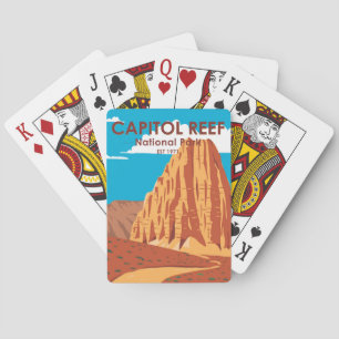 Jeu De Cartes Capitol Reef National Park Cathedral Valley Loop