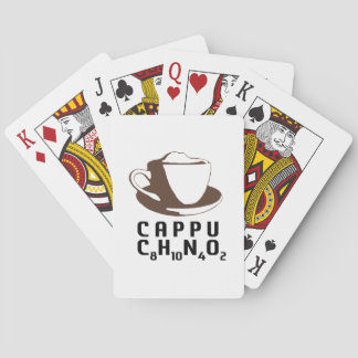 Jeu De Cartes Cappuccino chimique