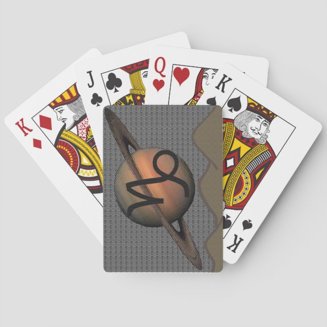 Jeu De Cartes Capricorn Poker Cards (dos)