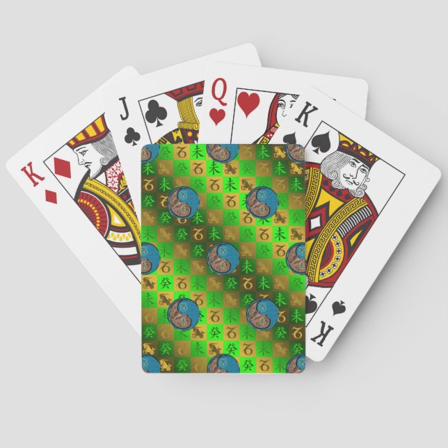 Jeu De Cartes Capricorn & Water Goat (dos)