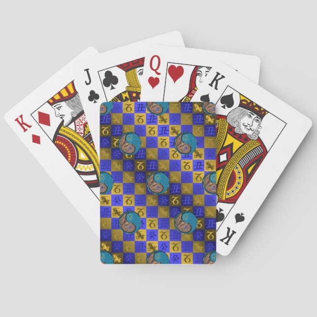 Jeu De Cartes Capricorne & Bœuf d'eau (dos)