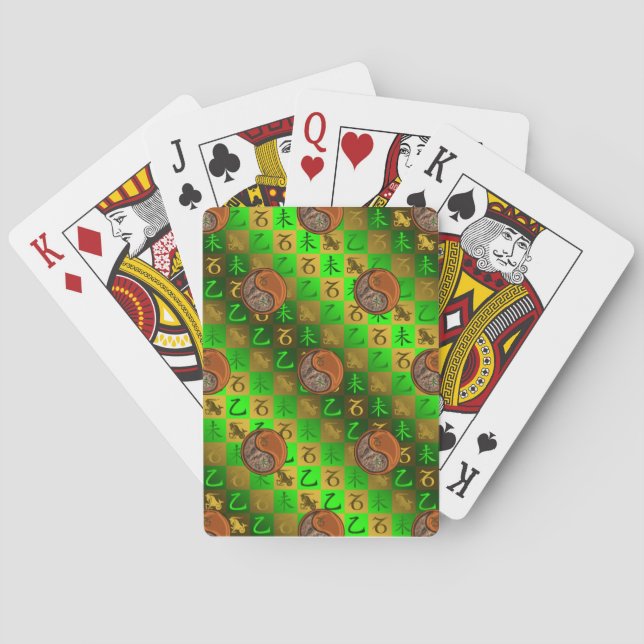 Jeu De Cartes Capricorne & Chèvre de Bois (dos)