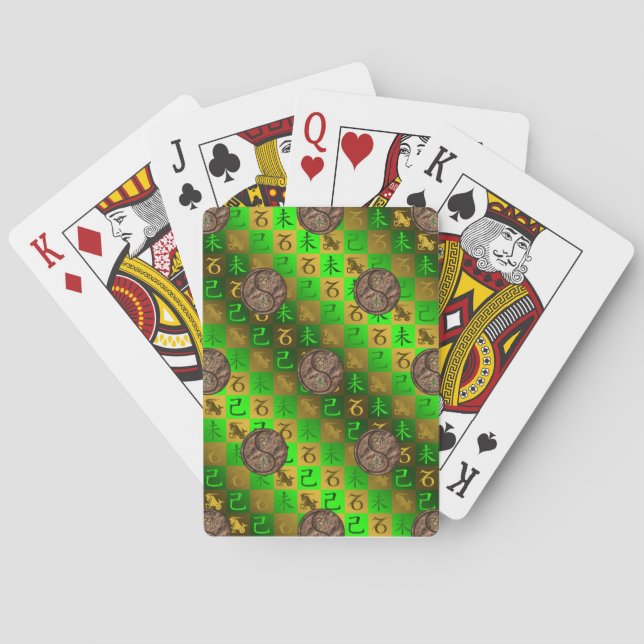 Jeu De Cartes Capricorne & Chèvre de Terre (dos)