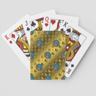 Jeu De Cartes Capricorne & Dragon d'eau