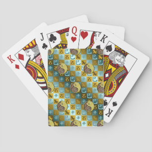 Jeu De Cartes Capricorne & Serpent de Métal