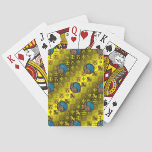 Jeu De Cartes Capricorne & Singe d'eau