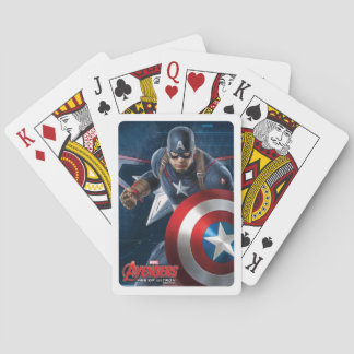 Jeu De Cartes Captain America Character Art