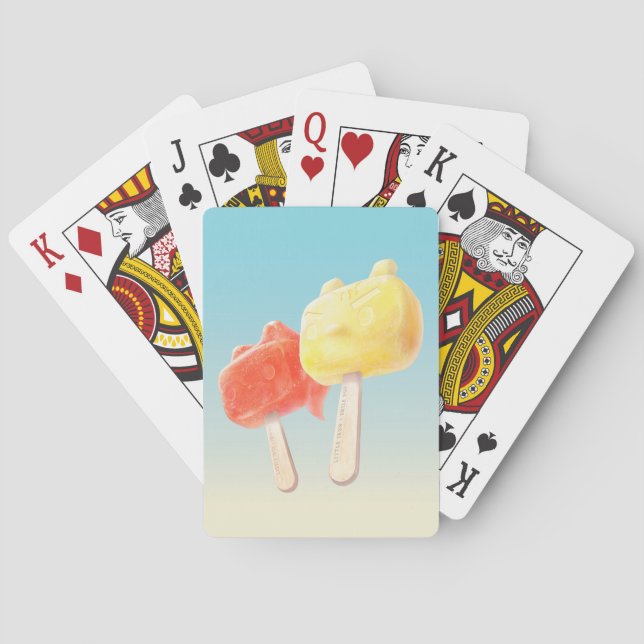 Jeu De Cartes Caractère Popsicles (dos)