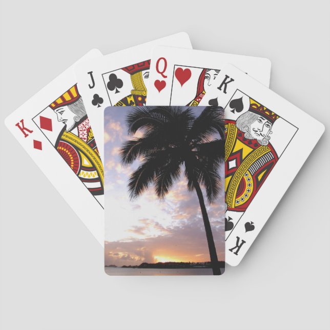 Jeu De Cartes Caraïbes, Îles Vierges américaines, St.Thomas, 3 (dos)