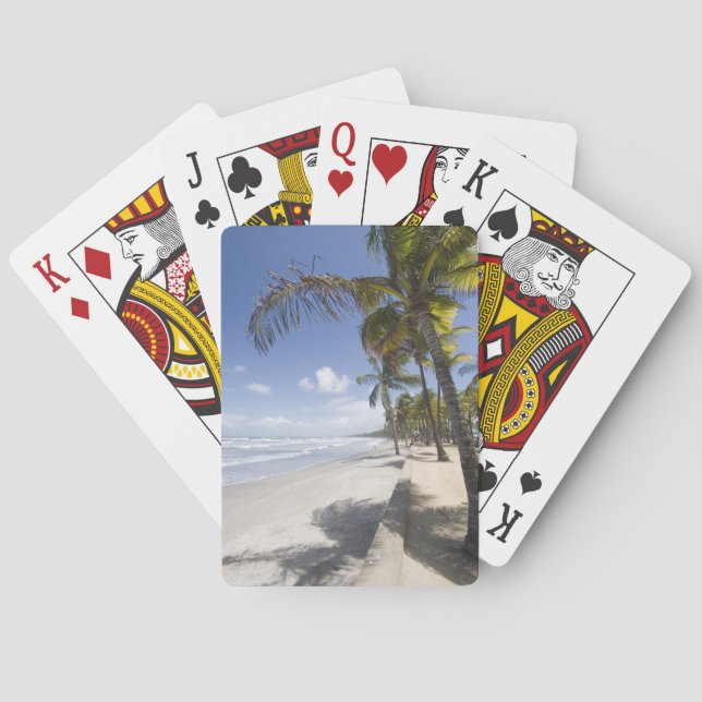Jeu De Cartes Caraïbes - Trinité - Plage de Manzanilla sur (dos)
