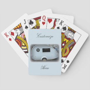 Jeu De Cartes Caravane en teardrop simplifiée roulette gypsy