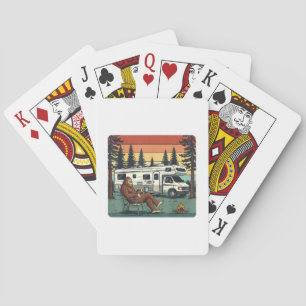 Jeu De Cartes Caravane Motorhome Vintage Aventure Bigfoot